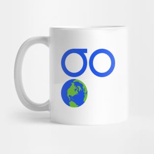 OmiseGo World Exchange Ethereum Cryptocurrency Blue Mug